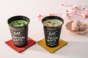 ファミマカフェ「アイス抹茶ラテ」＆「アイスココアラテ」