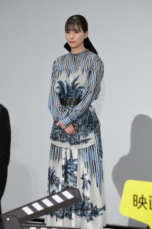 映画『バイプレイヤーズ～もしも100人の名脇役が映画を作ったら～』完成披露イベントに登場した芳根京子