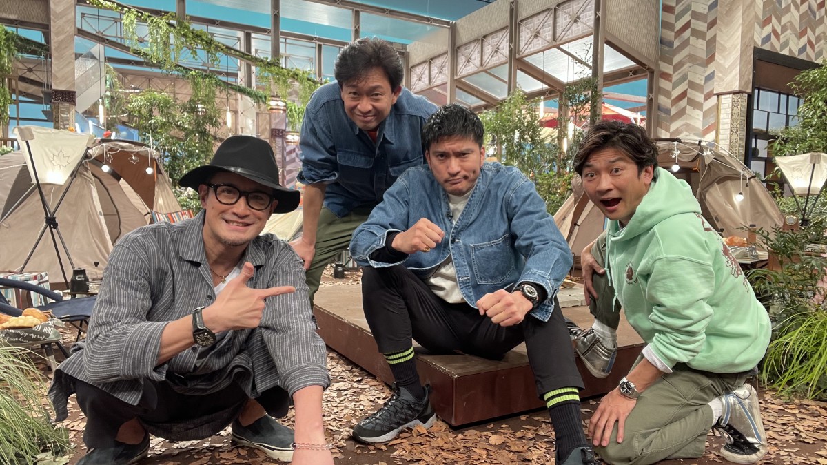 『TOKIOカケル』(左から)松岡昌宏、城島茂、長瀬智也、国分太一