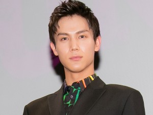 映画『FUNNY BUNNY』完成披露上映会に出席した中川大志