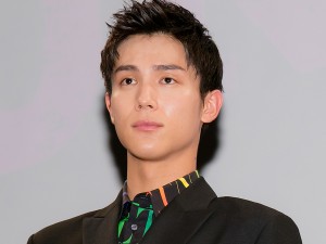 映画『FUNNY BUNNY』完成披露上映会に出席した中川大志