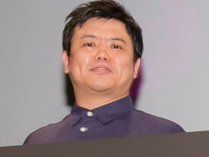 映画『FUNNY BUNNY』完成披露上映会に出席した飯塚健監督