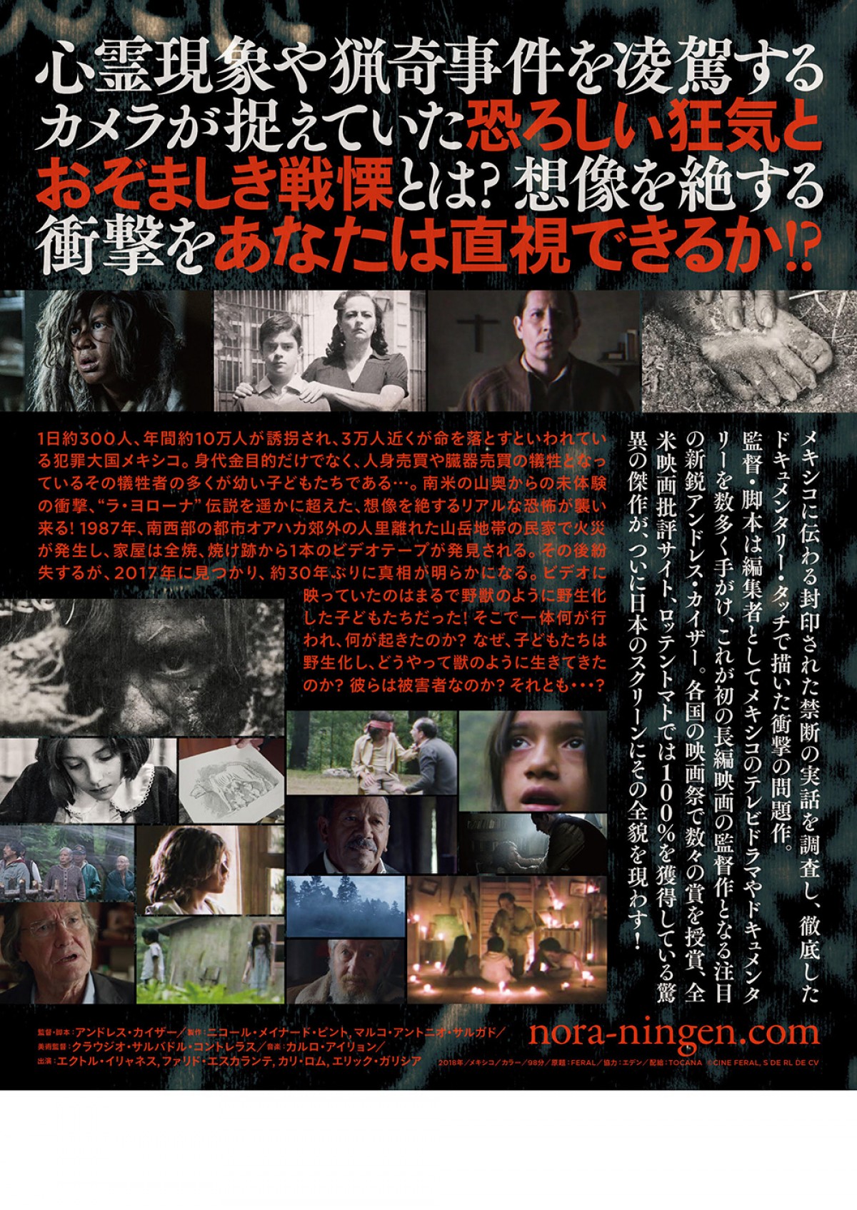 ＜ホラー映画ナビ＞『野良人間』ってなんだ!?　メキシコが放つ禁断のファウンドフッテージ・ホラー