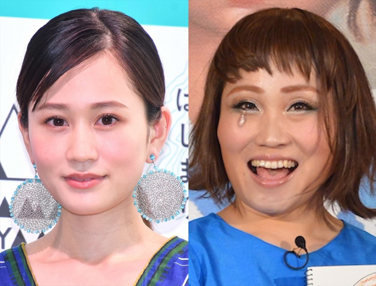 (左から)前田敦子、キンタロー。