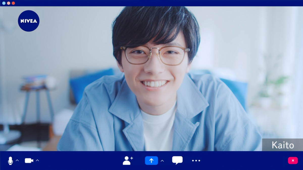 話題のイケメン・Kaito、“後輩”キャラの接近スマイルにキュン！　WEBムービーカット＆映像解禁