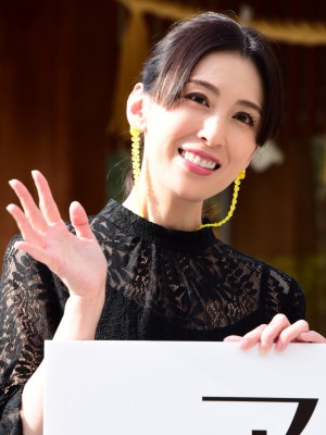 短編映画『アンコン～夫婦あるある物語～』先行配信成功祈願イベントに登場した雛形あきこ