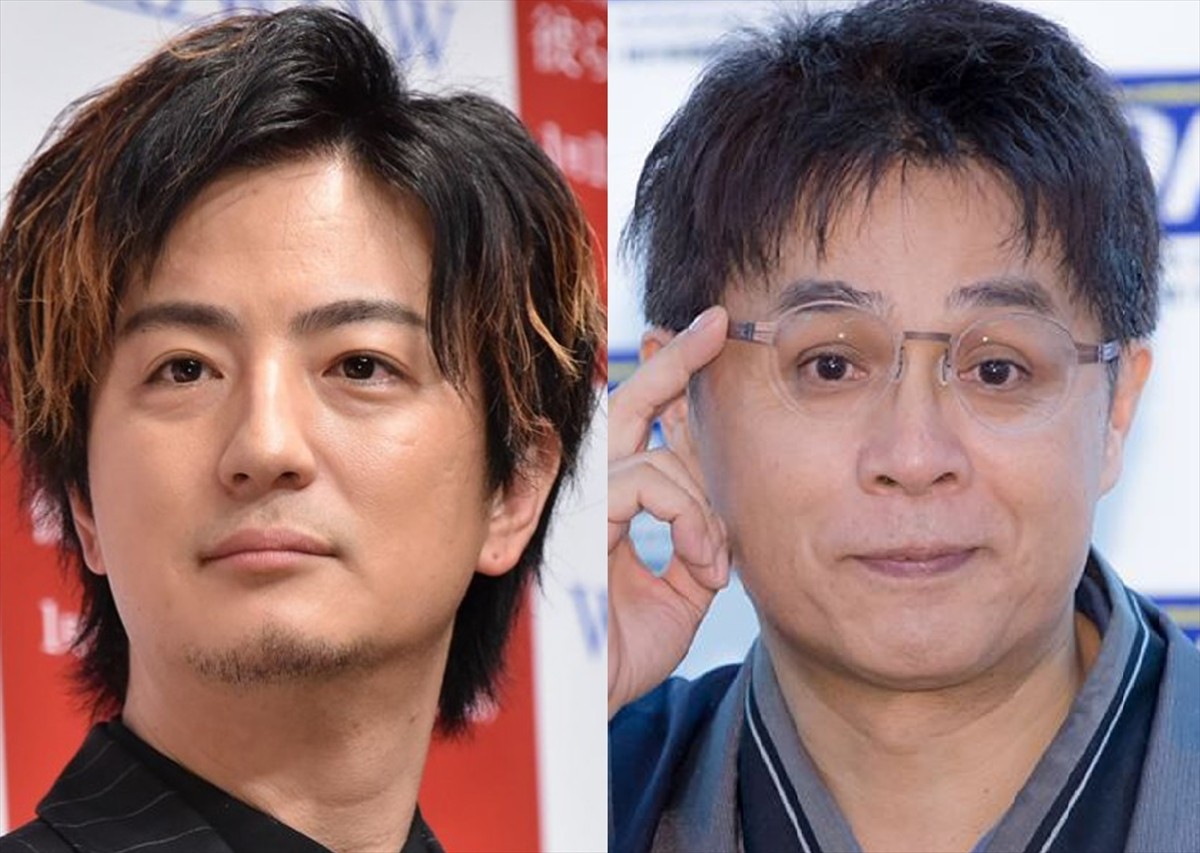 (左から)上地雄輔、立川志らく