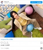 『恋はDeepに』渡邊圭祐オフショット　※ドラマ『恋はDeepに』インスタグラム