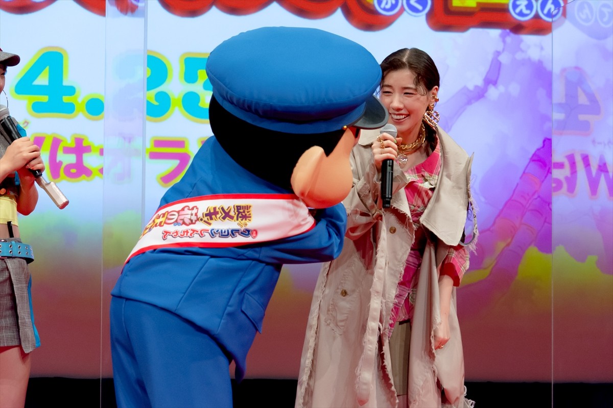 仲里依紗、あふれる“しんちゃん愛”を告白「本当にタイプで大好き！」