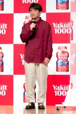 「Yakult（ヤクルト）1000」全国販売開始 記念イベントに登場したよゐこ・濱口優