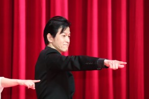 劇場版『名探偵コナン 緋色の弾丸』完成披露試写会に登場した小山力也