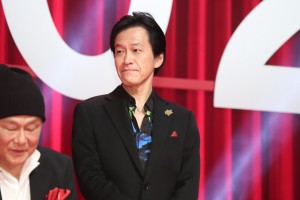 劇場版『名探偵コナン 緋色の弾丸』完成披露試写会に登場した小山力也