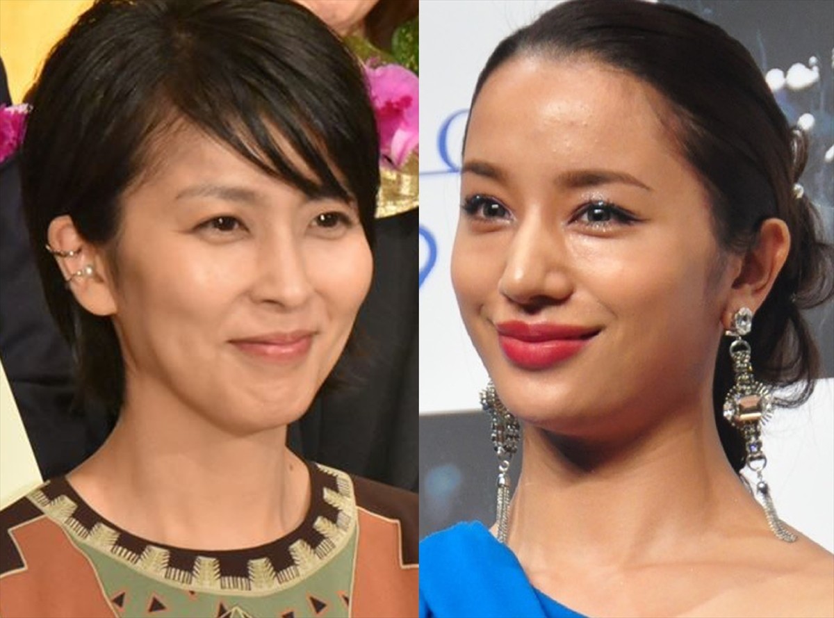 (左から)松たか子、高橋メアリージュン