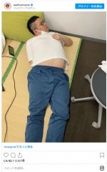 ミキ・亜生、兄・昴生の“調査兵団”のような寝相を撮影　※「亜生（ミキ）」インスタグラム