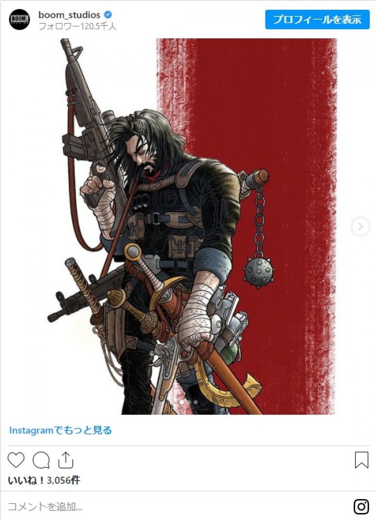 キアヌ・リーヴスのアメコミ『BRZRKR』、実写映画化＆アニメ化へ