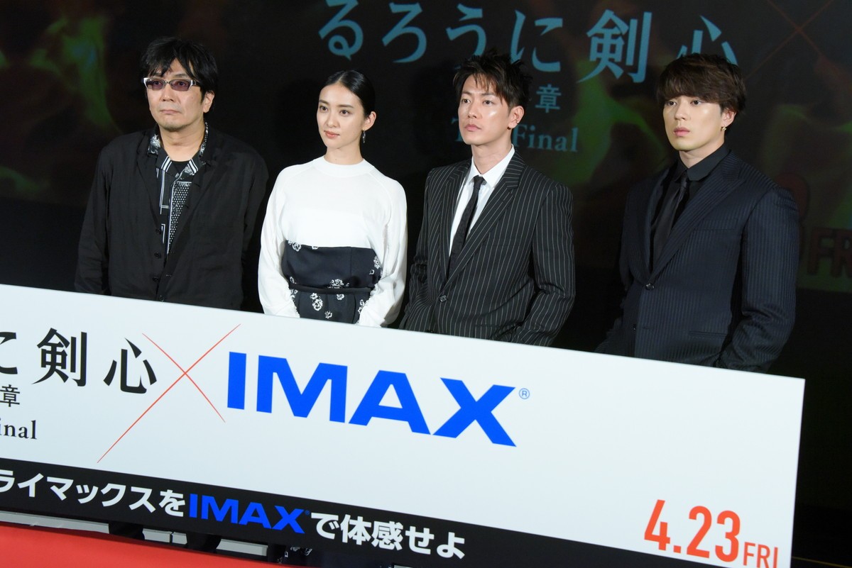 佐藤健、『るろ剣』IMAX上映は「マッケンのまつ毛ばっかり見ていた」