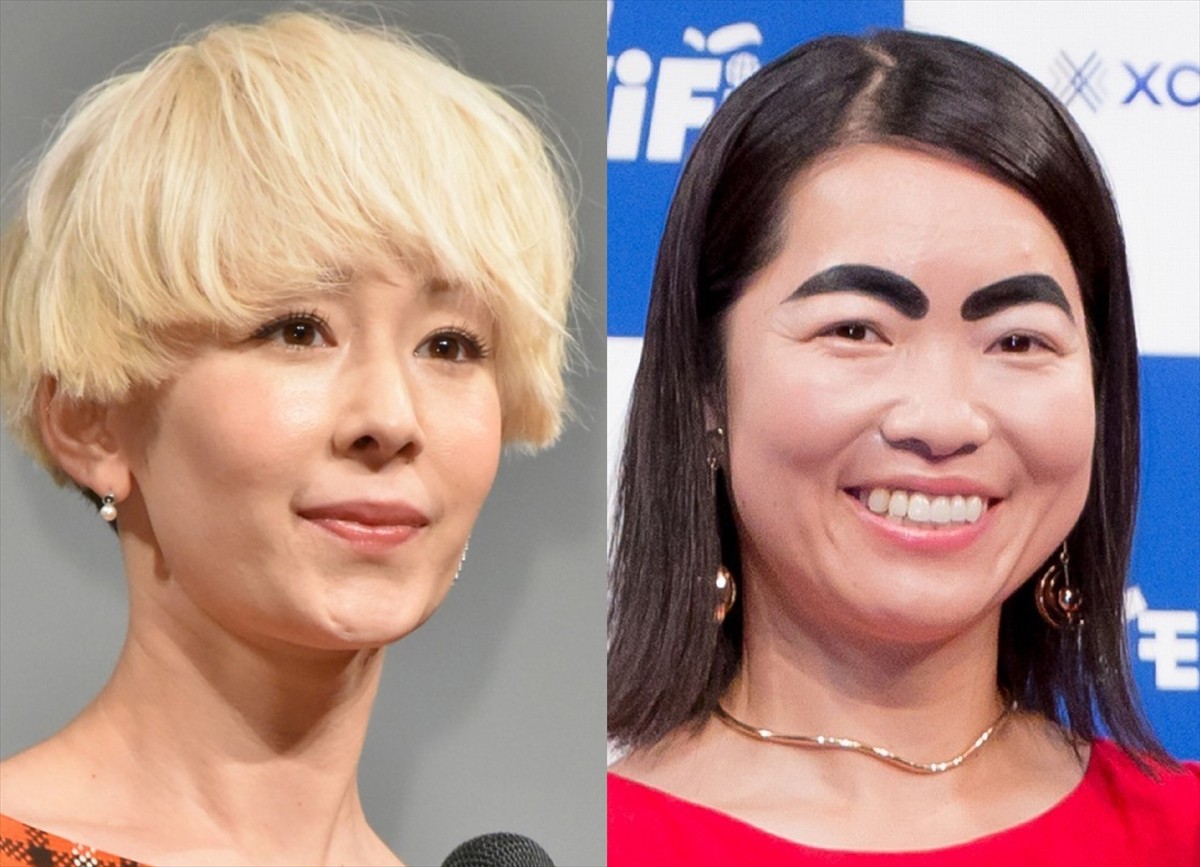 (左から)木村カエラ、イモトアヤコ