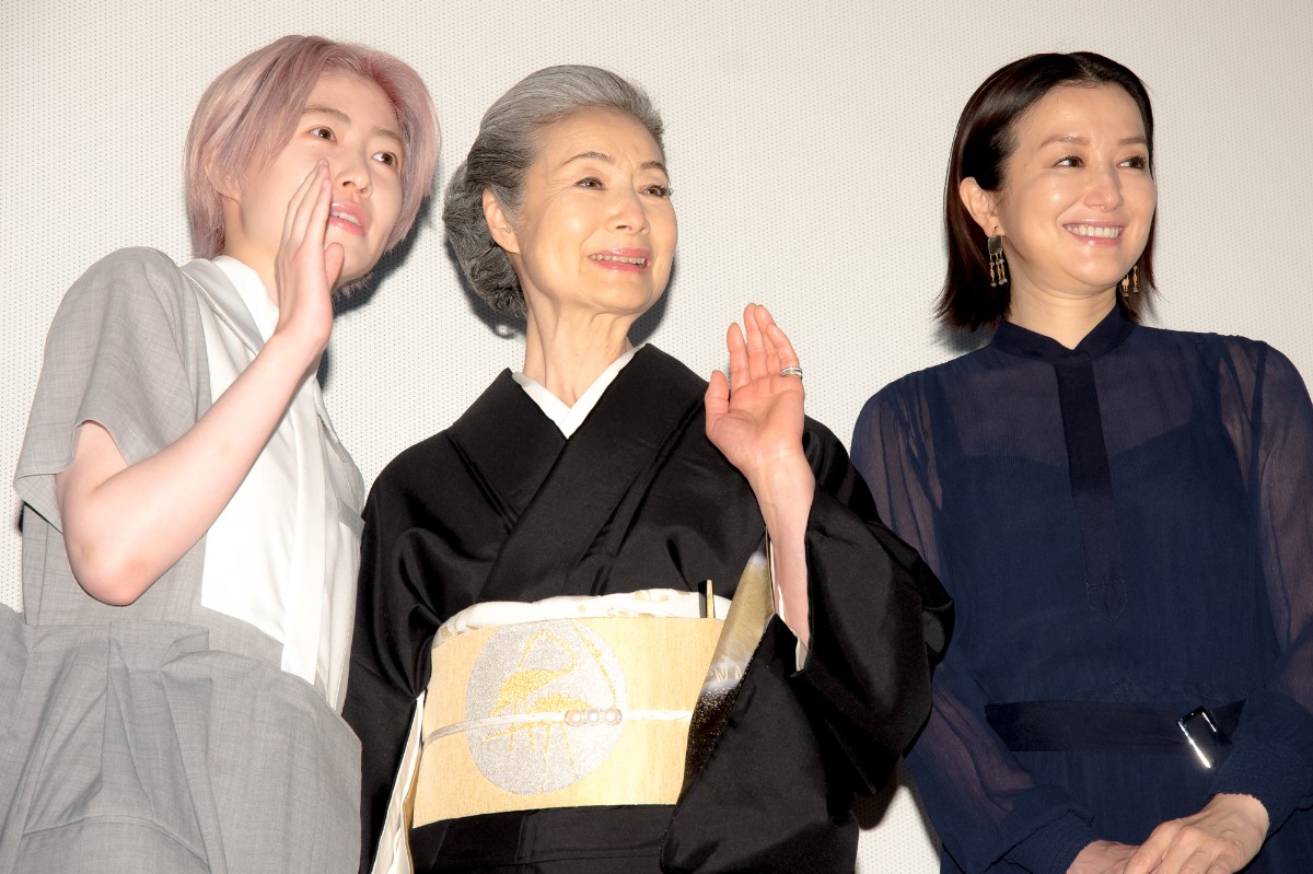 富司純子、シム・ウンギョン＆鈴木京香との共演は「本当の家族のようで楽しかった」