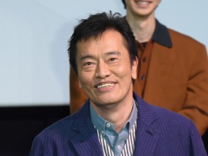 映画『バイプレイヤーズ～もしも100人の名脇役が映画を作ったら～』初日舞台あいさつに登場した遠藤憲一