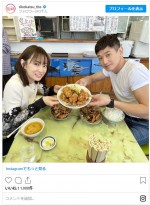 北川景子＆永山瑛太による“飯テロ”ショット　※ドラマ『リコカツ』インスタグラム