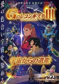 劇場版『Gのレコンギスタ III』「宇宙からの遺産」キービジュアル