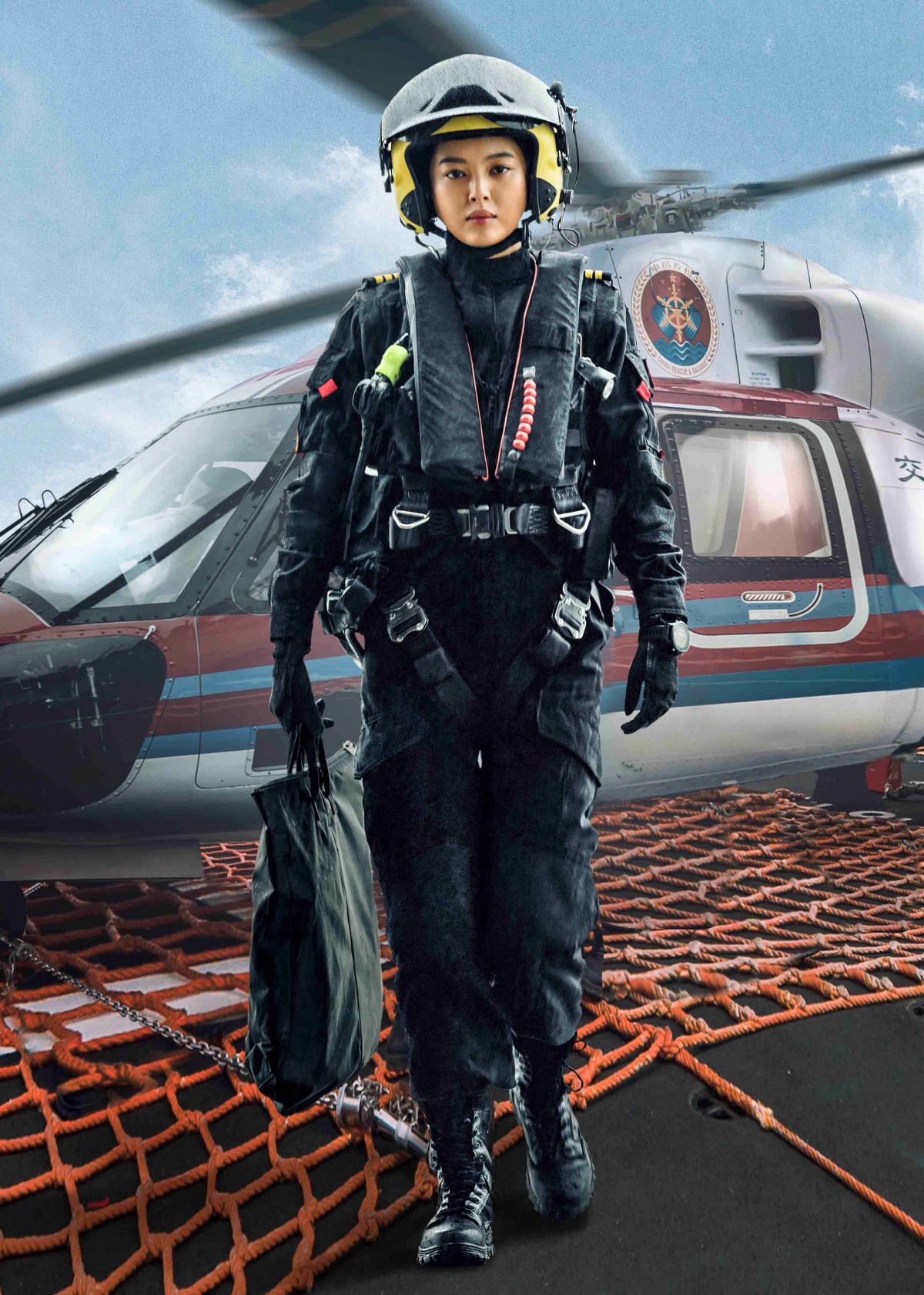 海上で大規模火災＆大爆発！　総製作費120億円『レスキュー』迫力満点の予告解禁