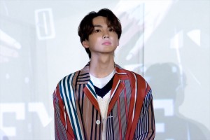 『BATTLE OF TOKYO』記者発表会に出席したTHE RAMPAGEの吉野北人