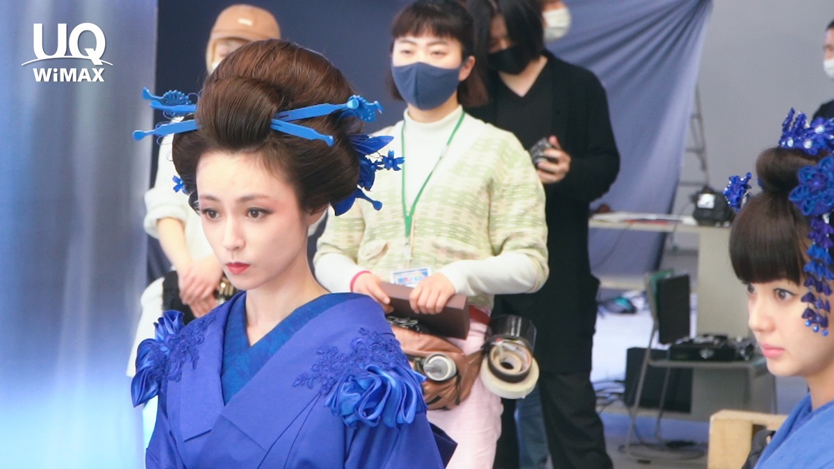 深田恭子＆多部未華子＆永野芽郁“3姉妹”が青い着物姿で華やかに登場