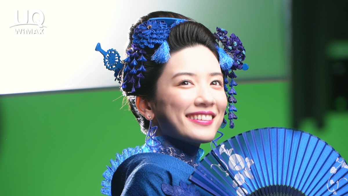 深田恭子＆多部未華子＆永野芽郁“3姉妹”が青い着物姿で華やかに登場
