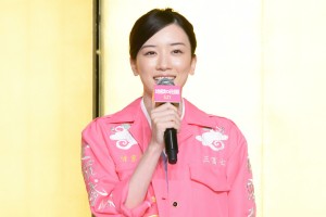 映画『地獄の花園』完成報告謝罪イベントに登場した永野芽郁