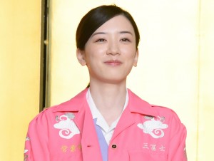 映画『地獄の花園』完成報告謝罪イベントに登場した永野芽郁