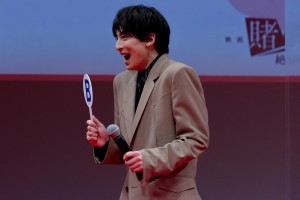 『映画 賭ケグルイ　絶体絶命ロシアンルーレット』完成披露イベントに登場した高杉真宙