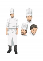 アニメ『異世界食堂』第2期キャラクター設定画：店主