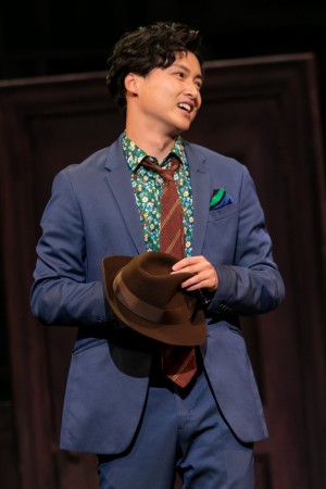 丸美屋食品ミュージカル『アニー』公開ゲネプロに登場した栗山航