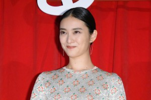 映画『るろうに剣心　最終章 The Final』初日舞台あいさつに登場した武井咲