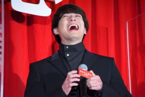 映画『るろうに剣心　最終章 The Final』初日舞台あいさつに登場した新田真剣佑