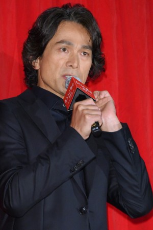 映画『るろうに剣心　最終章 The Final』初日舞台あいさつに登場した江口洋介