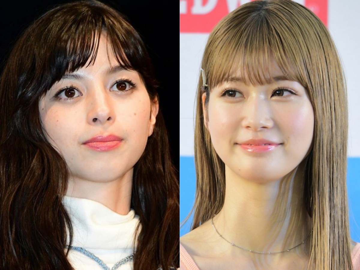 (左から)中条あやみ&生見愛瑠
