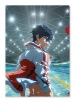 『劇場版 Free！‐the Final Stroke‐』ムビチケカード特典のA4クリアファイルビジュアル（表面）