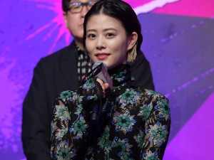 映画『キャラクター』完成報告会に登場した高畑充希