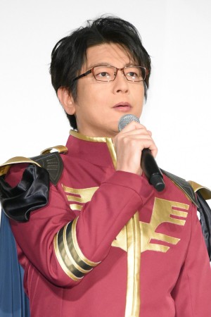 映画『機動戦士ガンダム 閃光のハサウェイ』公開直前イベントに登場した及川光博