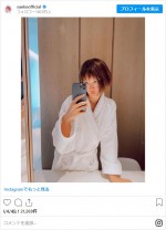 髪を切った紗栄子「ばっさりいきました」　※「紗栄子」インスタグラム