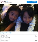 幼少期のKoki，Cocomi　※「Koki，」インスタグラム