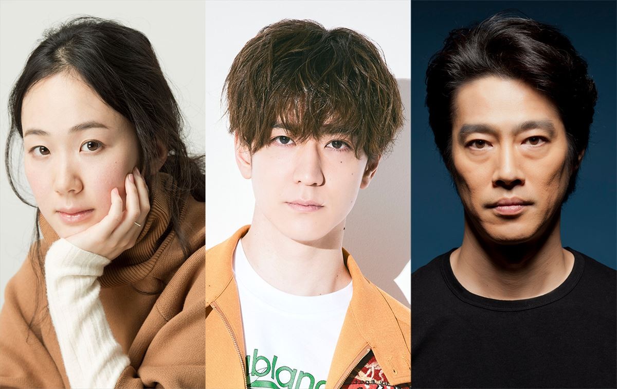 舞台『ウェンディ＆ピーターパン』に出演する（左から）黒木華、中島裕翔（Hey！Say！JUMP）、堤真一