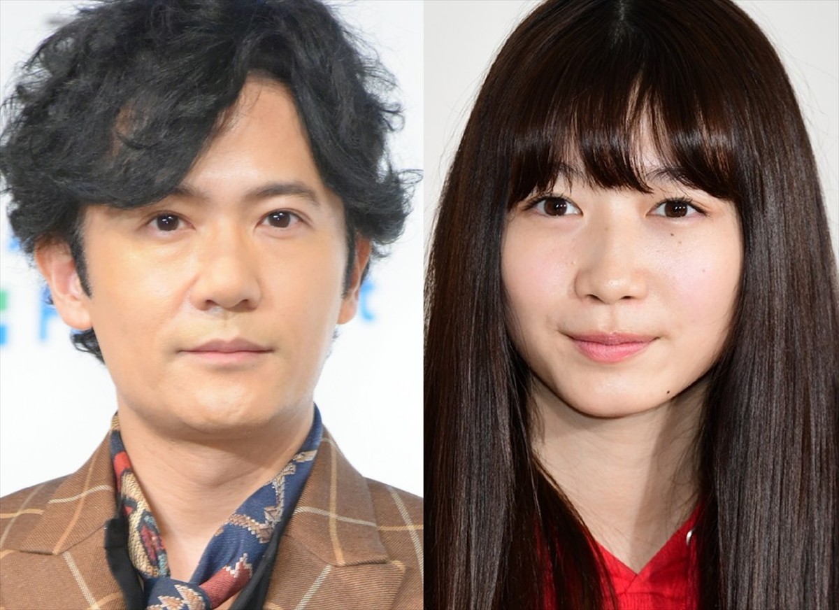 (左から)稲垣吾郎、岡本夏美