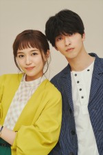 『着飾る恋には理由があって』に出演する（左から）川口春奈、横浜流星