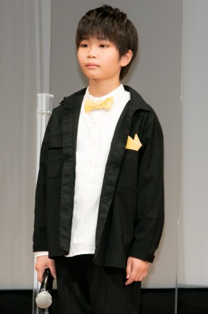 映画『明日の食卓』完成報告会に出席した阿久津慶人