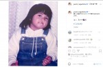 永島優美アナ、やんちゃな幼少期の写真　※「永島優美フジテレビアナウンサー」インスタグラム