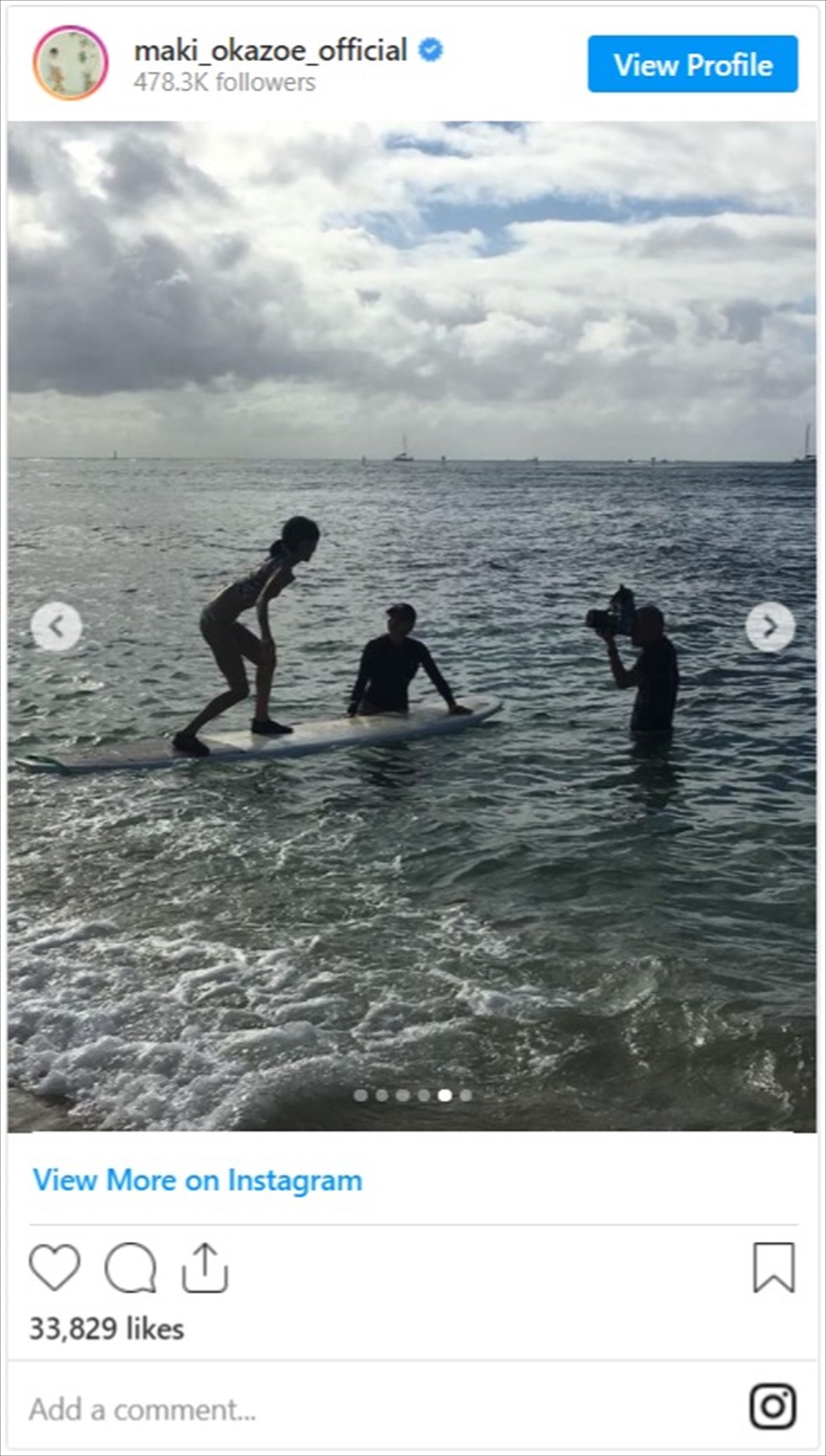 岡副麻希、プールサイドで180°開脚も　写真集オフショットにネット歓喜「天使降臨」