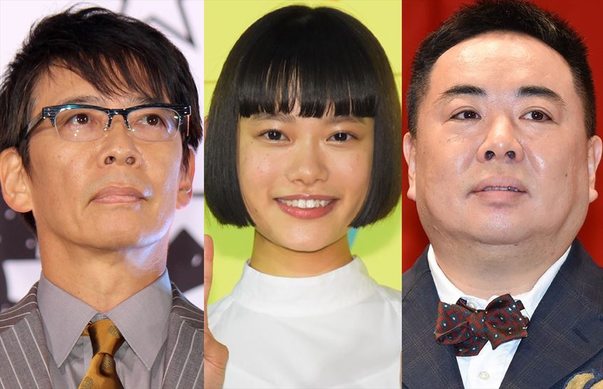 (左から)生瀬勝久、杉咲花、塚地武雅